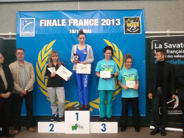 Championnat de France Minimes à la Motte Sevolex 18 ET 19 mai 2013, CLAUDE Bérénice CHAMPIONNE DE FRANCE